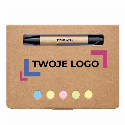 Mini notes MEMO do drukowania logo
