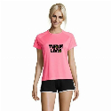 SPORTY Damski T-Shirt 140g SPORTY WOMEN z nadrukiem logo