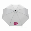 Mały bambusowy parasol 20.5" AWARE™ RPET z nadrukiem na zamówienie