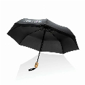 Bambusowy parasol automatyczny 21" AWARE™ RPET z nadrukiem na zamówienie