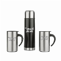 Zestaw upominkowy ACON (Termos 500 ml, 2 kubki 260 ml) z logo