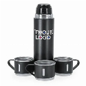 Termos 420 ml i 3 kubki 140 ml do naniesienia logo