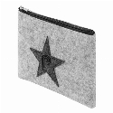Filcowa torebka-organizer STAR DUST USE z logo firmy