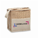 Jutowa i płócienna torba chłodz LONA do drukowania logo