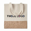 Torba na zakupy z juty INDIA TOTE do naniesienia logo