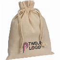 Woreczek bawełniany 110 g/m2 PASADENA z logo