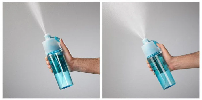 Bidon ze zraszaczem SPRAY 600 ml z nadrukiem logo Zdjęcie 8