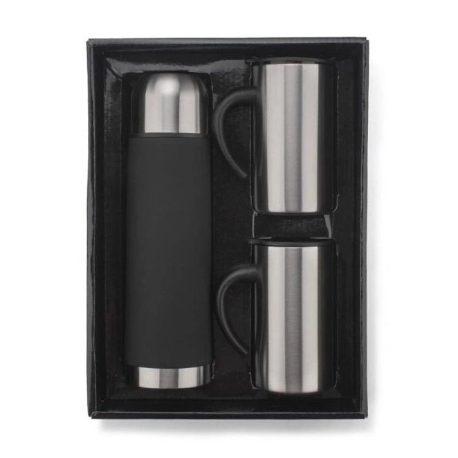 Zestaw upominkowy ACON (Termos 500 ml, 2 kubki 260 ml) z logo Zdjęcie 7