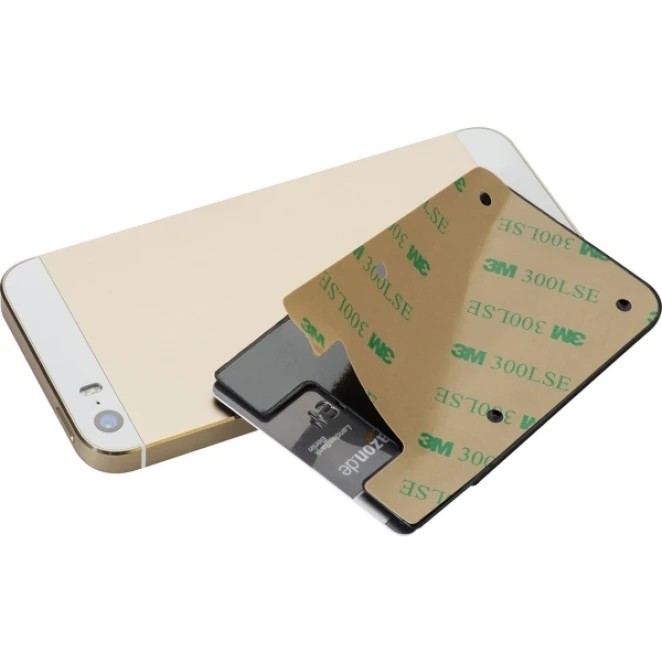 Etui na kartę do smartfona BORDEAUX z naniesieniem logo Zdjęcie 4