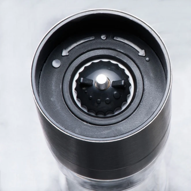 Pojemnik na sól i pieprz z funkcją mielenia ROME z naniesieniem logo Zdjęcie 3