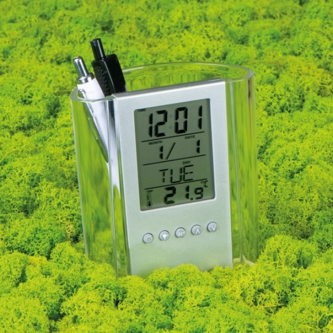 Stojak biurkowy wielofunkcyjny MADRID do nałożenia logo Zdjęcie 2