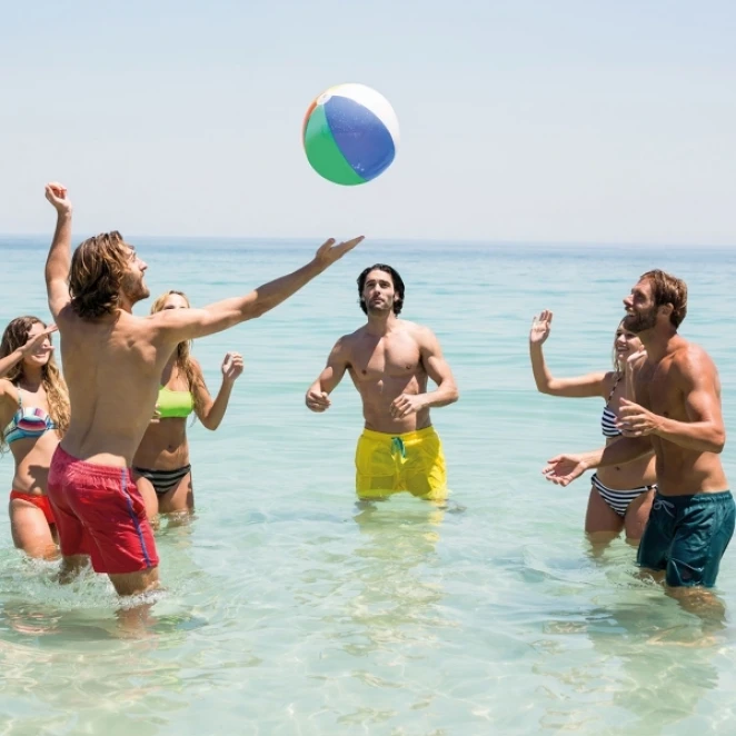 Piłka plażowa PALM SPRINGS z logo Zdjęcie 3