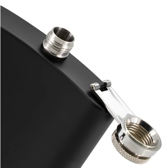 Piersiówka OLYMPOS 237 ml Schwarzwolf z naniesieniem logo Zdjęcie 3