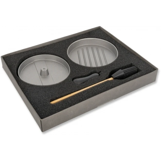 Forma do burgerów z pędzlem TEXAS z naniesieniem logo Zdjęcie