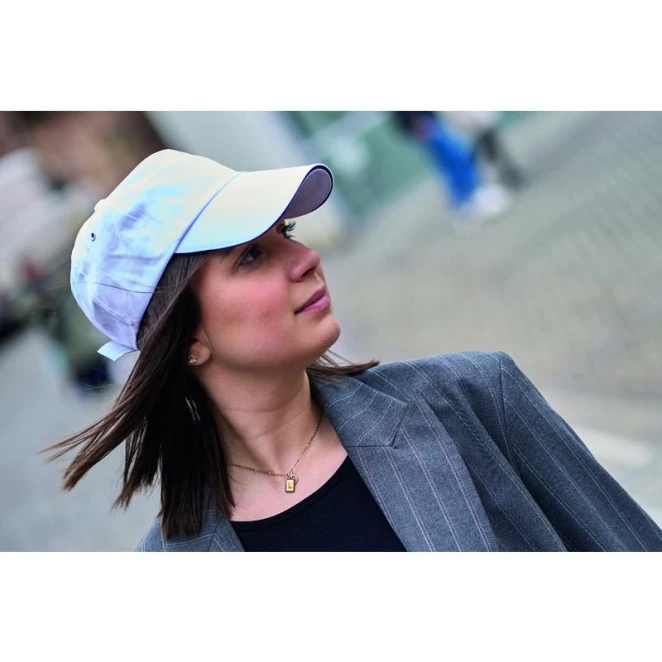 Czapka z daszkiem 5 paneli ARLINGTON z nadrukiem logo Zdjęcie 5