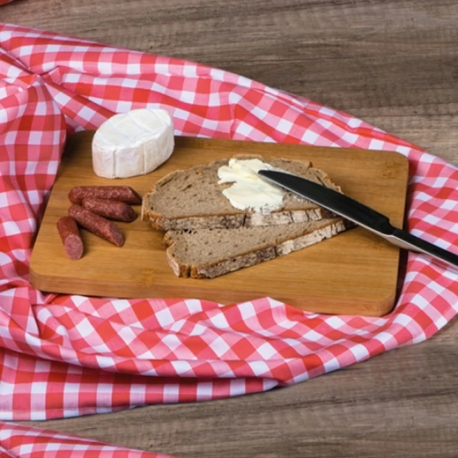 Deska kuchenna bambusowa BRESSANONE z logo Zdjęcie 3