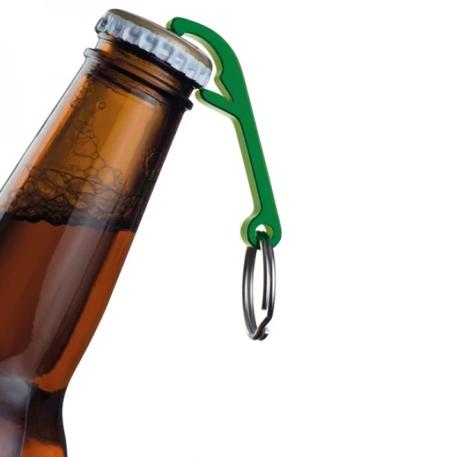 Brelok metalowy otwieracz do butelek WORCESTER z logo firmy Zdjęcie 3