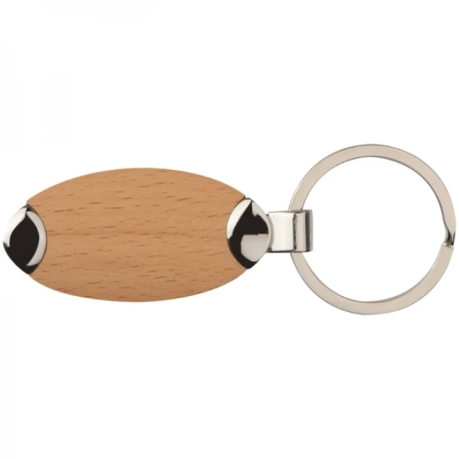 Brelok drewniany BALTRUM do naniesienia logo Zdjęcie 2