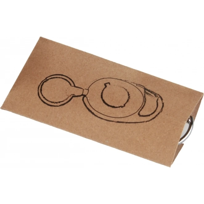 Brelok z karabińczykiem i zwijaną linką EMPLOYEE z logo firmy Zdjęcie 6