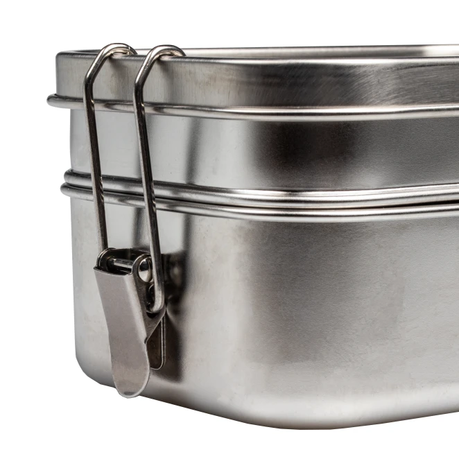 Lunch Box Dwupoziomowy PORTO ALEGRE 700 ml i 450 ml z logo firmy Zdjęcie 2