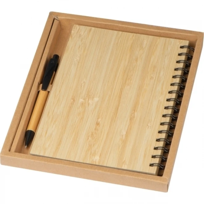 Notes A5 w linie z długopisem PISA do nałożenia logo Zdjęcie 2