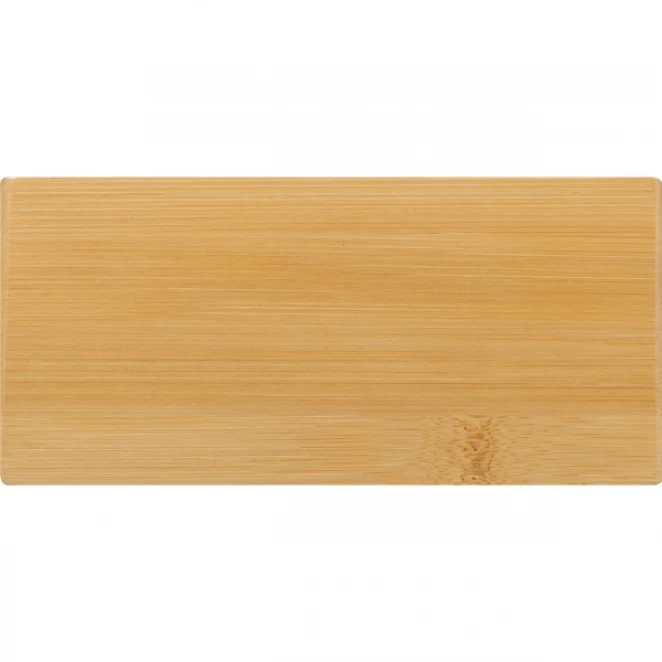 Zegar biurkowy z ładowarką indukcyjną TRONDHEIM do naniesienia logo Zdjęcie 7