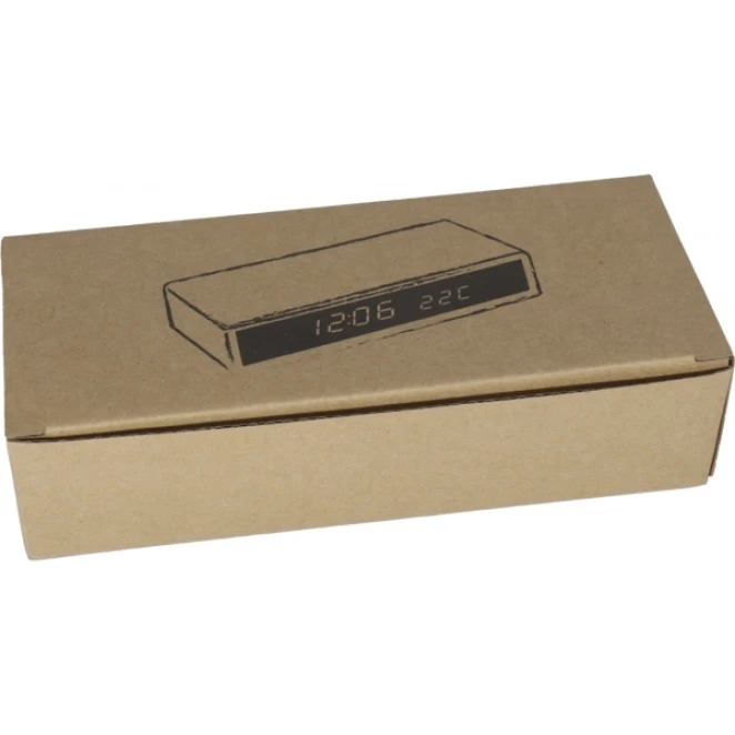 Zegar biurkowy z ładowarką indukcyjną TRONDHEIM do naniesienia logo Zdjęcie 8