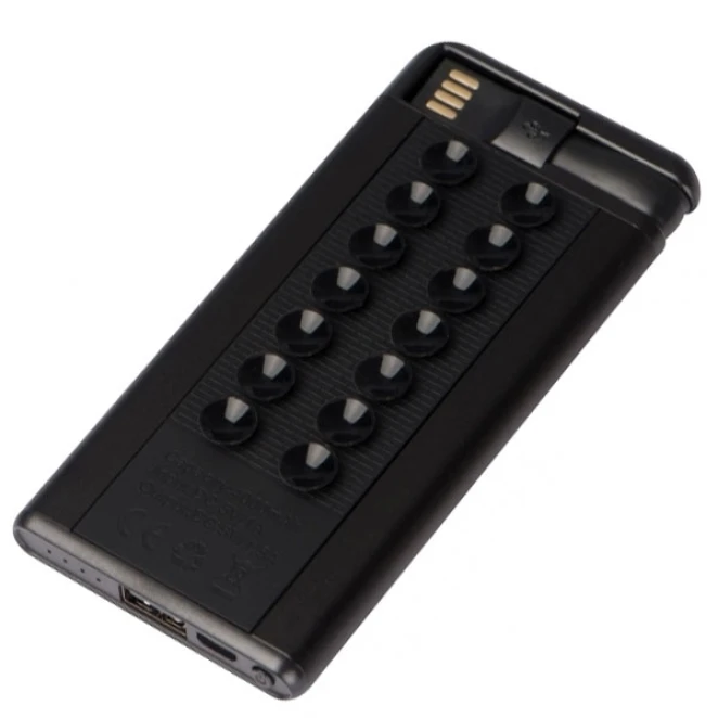 Power bank 4 000 mAh CHIETI z logo firmy Zdjęcie