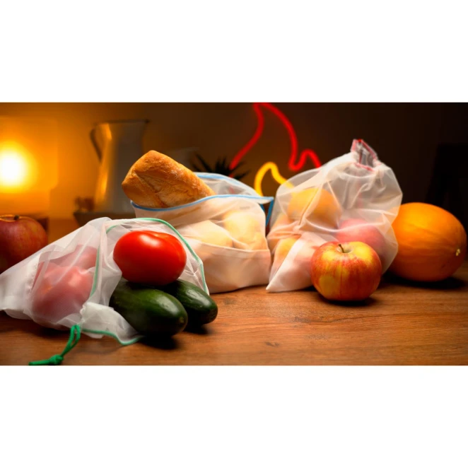 Zestaw siatek na zakupy MIAMI do drukowania logo Zdjęcie 9