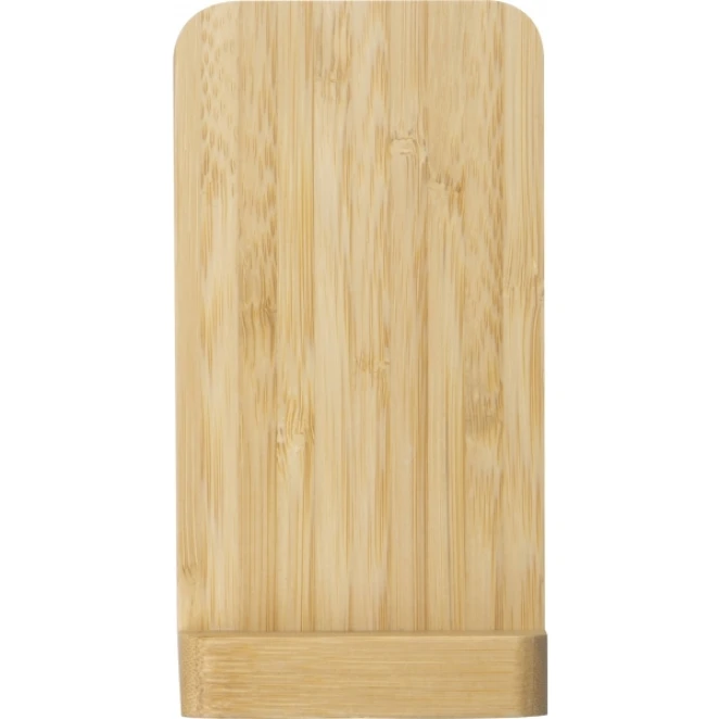 Stojak na telefon z ładowarką indukcyjną GALWAY z logo firmy Zdjęcie 4