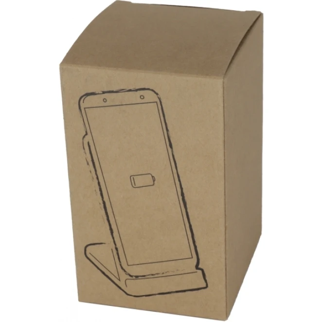 Stojak na telefon z ładowarką indukcyjną GALWAY z logo firmy Zdjęcie 6
