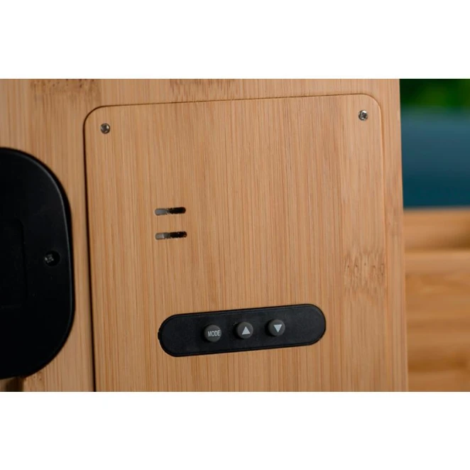 Stacja pogodowa z ładowarką indukcyjną GRANADA z logo firmy Zdjęcie 10