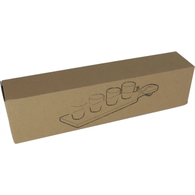 Zestaw 4 kieliszki 30 ml i podstawka KUFSTEIN z nadrukiem na zamówienie Zdjęcie 4