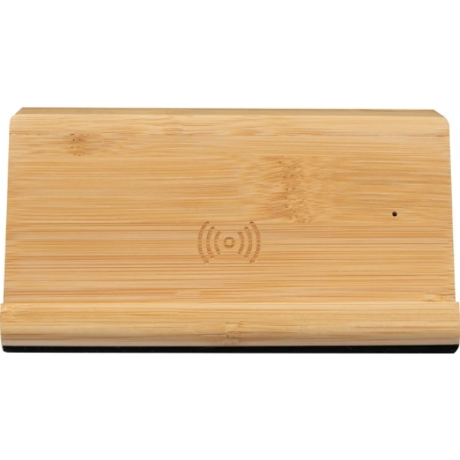 Głośnik z ładowarką indukcyjną NUREMBERG z nadrukiem na zamówienie Zdjęcie 4