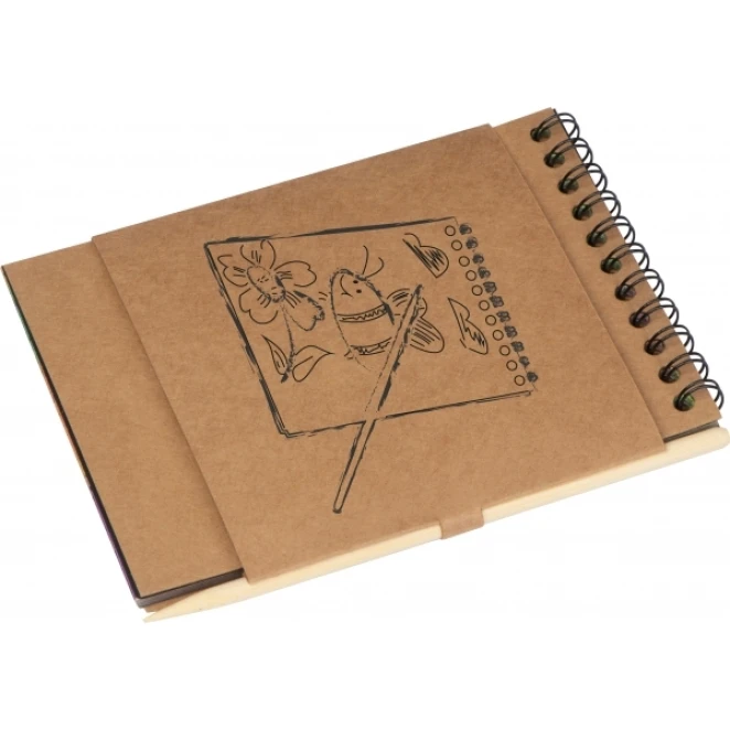 Notes tęczowa zdrapywanka INNSBRUCK do nałożenia logo Zdjęcie