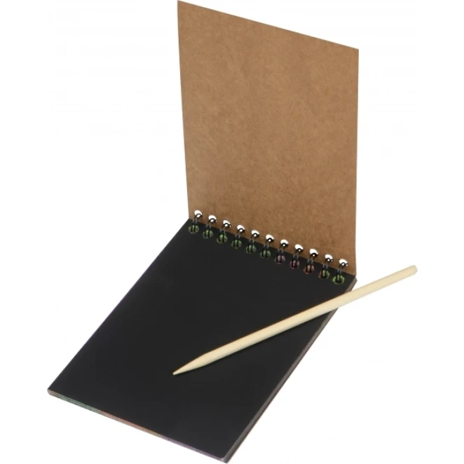 Notes tęczowa zdrapywanka INNSBRUCK do nałożenia logo Zdjęcie 2