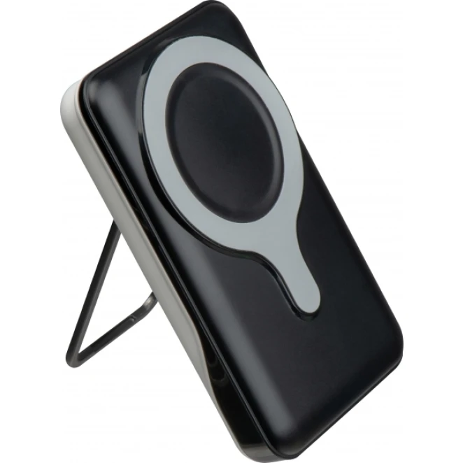 Power bank 10 000 mAh z ładowarką indukcyjną VENTURA z logo Zdjęcie