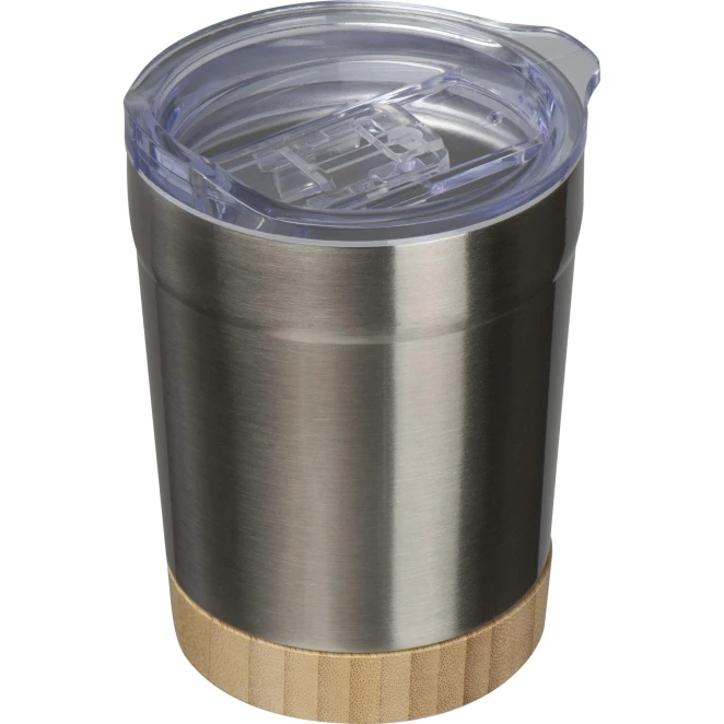 Kubek stalowy 300 ml TURIN z logo firmy Zdjęcie