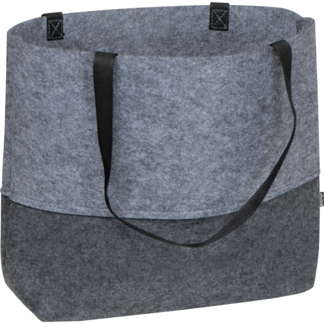 Torba na zakupy z filcu RPET SAN MATEO do drukowania logo Zdjęcie 2