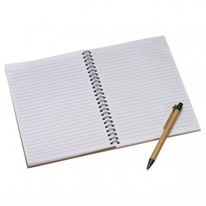 Notes A5 w linie z długopisem KENTWOOD do nałożenia logo Zdjęcie 2