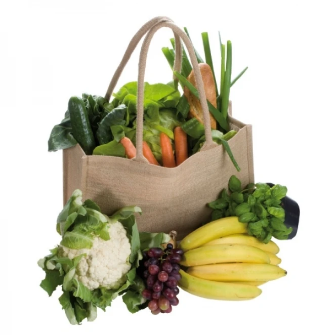 Torba z juty HANNOVER z nadrukiem logo Zdjęcie 2