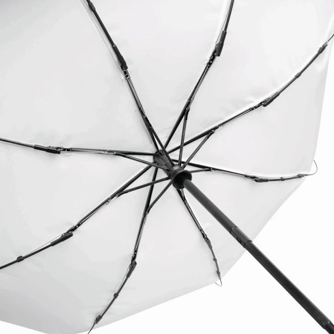 Automatycznie otwierany i składany, wiatroodporny parasol kieszonkowy CALYPSO z nadrukiem logo Zdjęcie 7