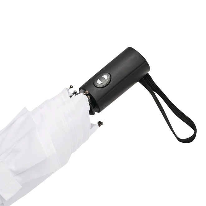 Automatyczny, wiatroodporny, kieszonkowy parasol MISTRAL. z logo Zdjęcie 6