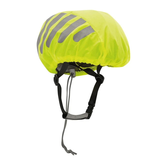 Ochraniacz przeciwdeszczowy na kask rowerowy BIKE PROTECT z logo Zdjęcie