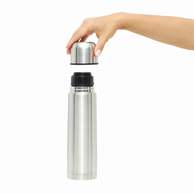 Termos o podwójnych ściankach WARM SOUL M, pojemność ok. 500 ml z nadrukiem logo Zdjęcie 8