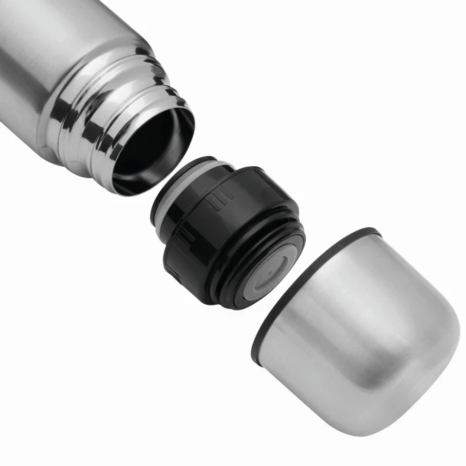 Termos o podwójnych ściankach WARM SOUL L, pojemność ok. 1 litr z logo firmy Zdjęcie 6