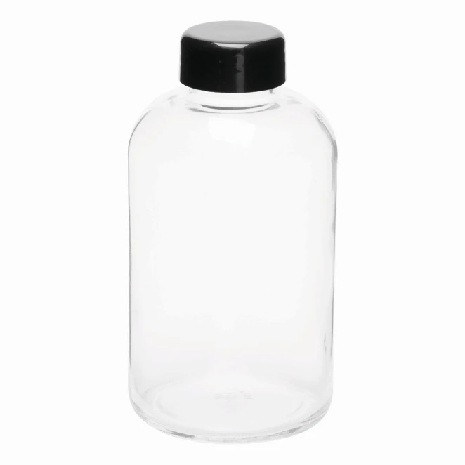 Szklana butelka do picia DRINK HEALTHY z nadrukiem na zamówienie Zdjęcie