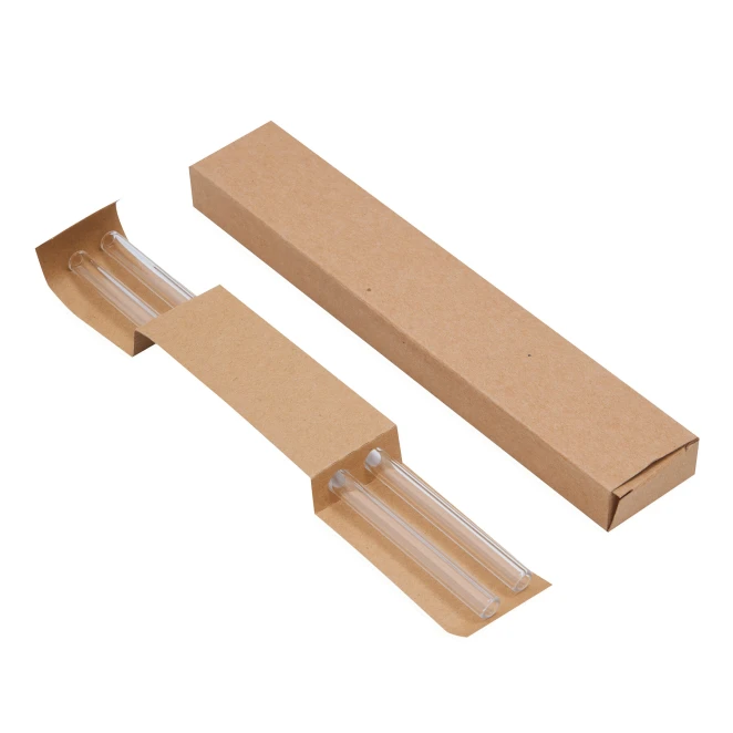 Zestaw szklanych słomek DRINK TOGETHER z logo Zdjęcie 2