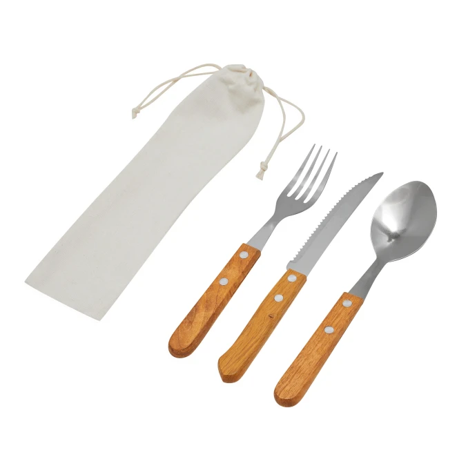 Zestaw sztućców ECO TRIP z naniesieniem logo Zdjęcie