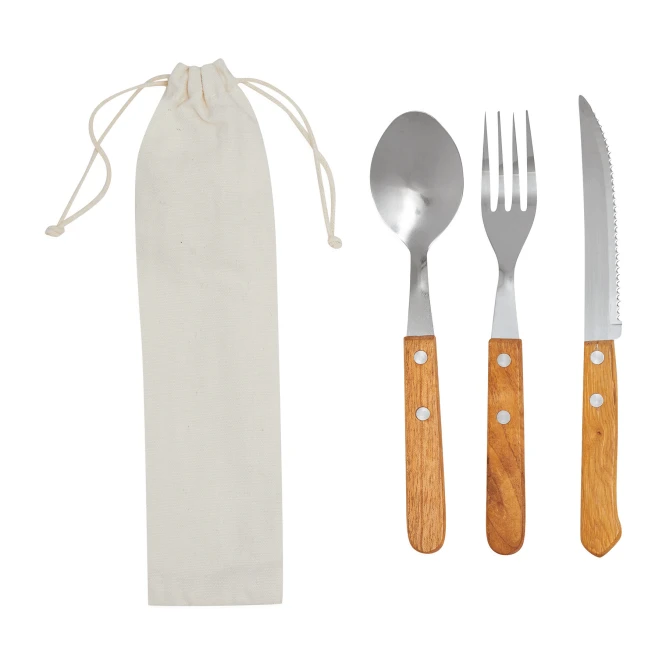 Zestaw sztućców ECO TRIP z naniesieniem logo Zdjęcie 2